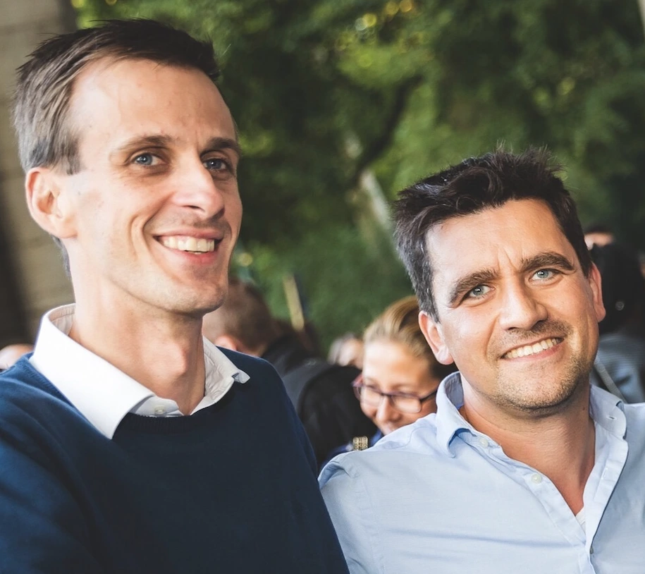 Laurent and Frederik together